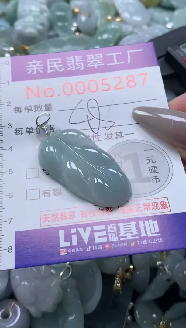 颈饰未镶嵌翡翠5287