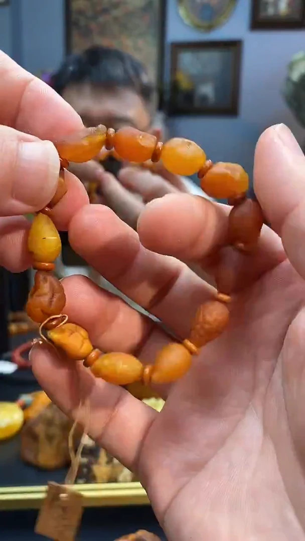手串琥珀未镶嵌手串