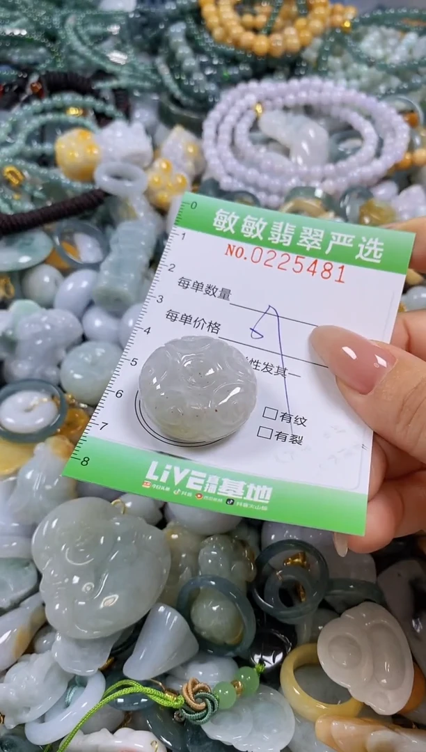 翡翠未镶嵌颈饰闪购0225481