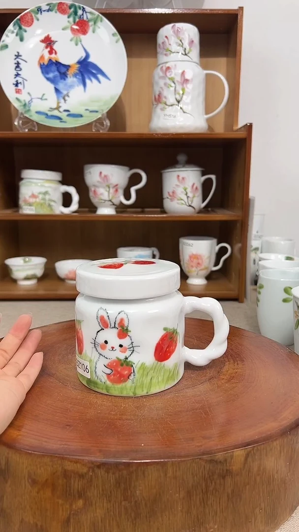 摆件景德镇手工手绘陶瓷餐具
