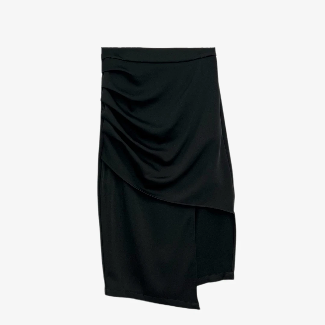 SS姗姗夏季时装原创不规则褶皱半身裙 40660526*67