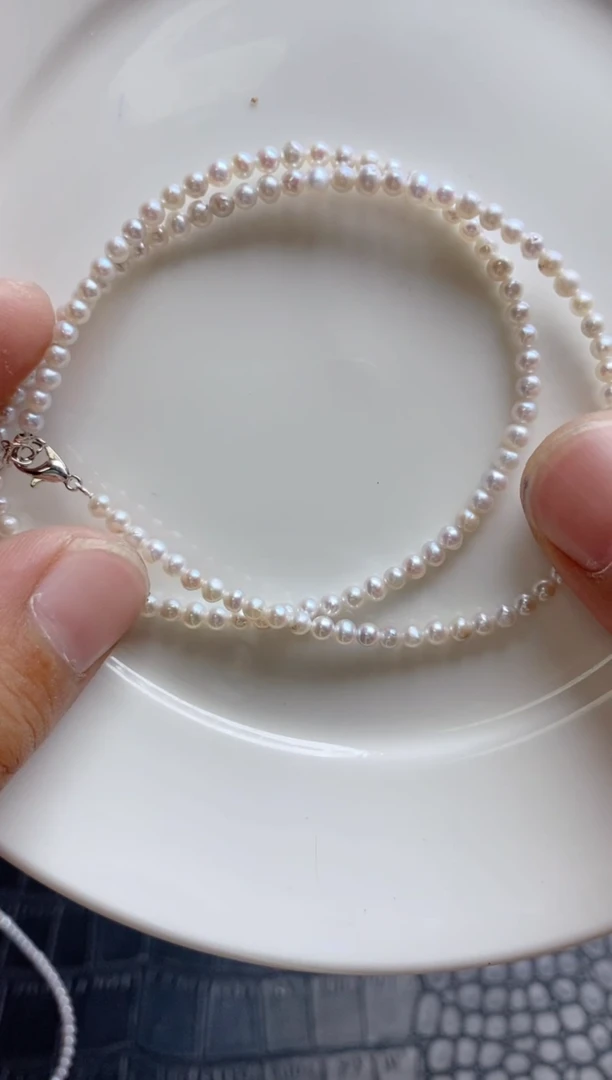 淡水珍珠未镶嵌颈饰0041