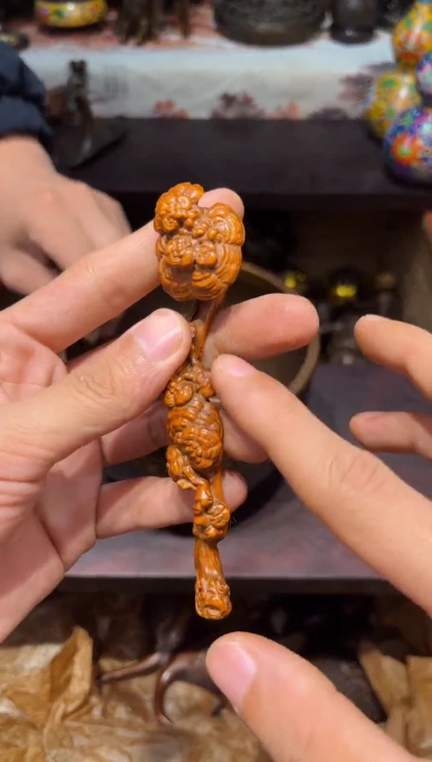 黄杨木Q瑞瑞古铜高端精品84