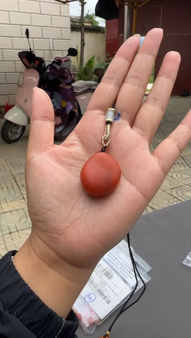 未镶嵌配饰南红玛瑙梅*原矿无优化随型有纹裂介意别拍13号w