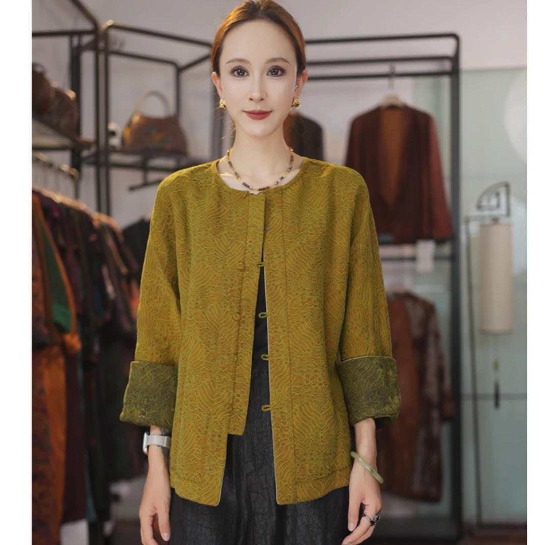 【觅青外套】新中式国风重工高货上衣128-258336觅青外套