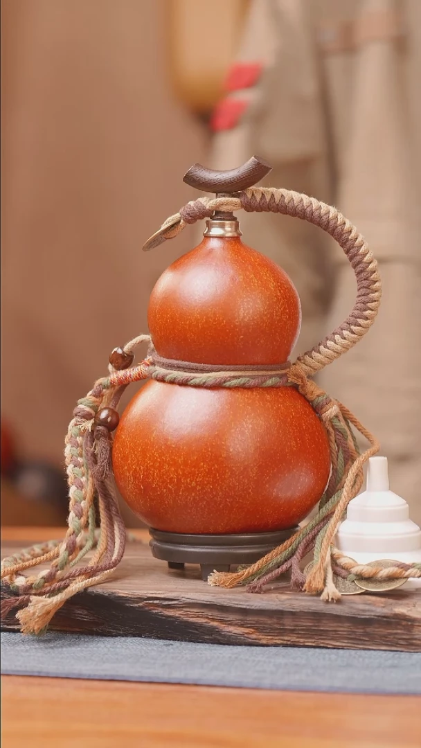 663号链接精品大漆葫芦现货现发[一物一拍]