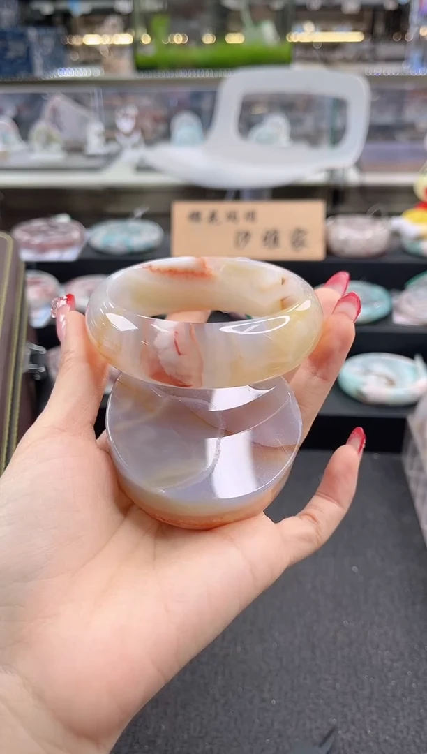 未镶嵌手镯石英质玉63圈口（赠品镯心）6975441