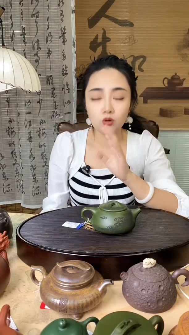 茶壶紫砂翡翠绿泥平步青云凤鸣景舟石瓢