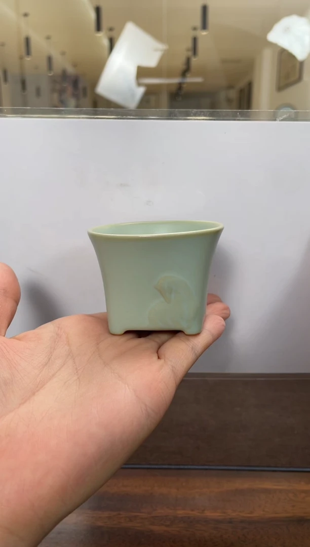 杯子瓷周泽堂天青-天行杯