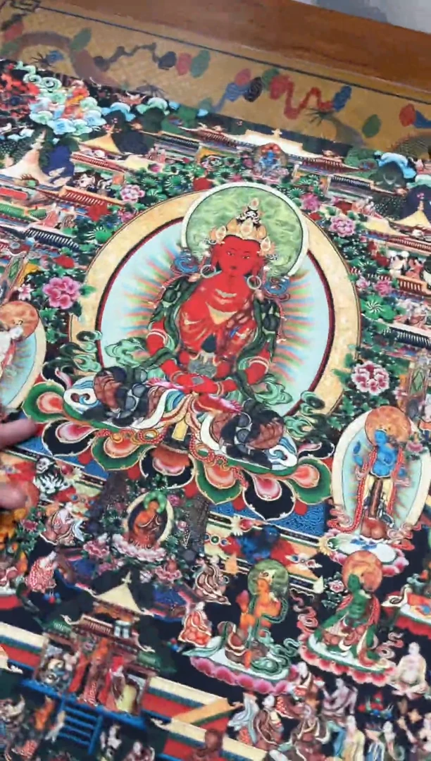 吊坠晓晓的唐卡tk16