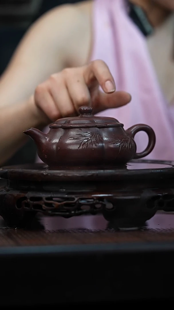 茶壶紫砂宜兴岁颐传砂原矿全手5