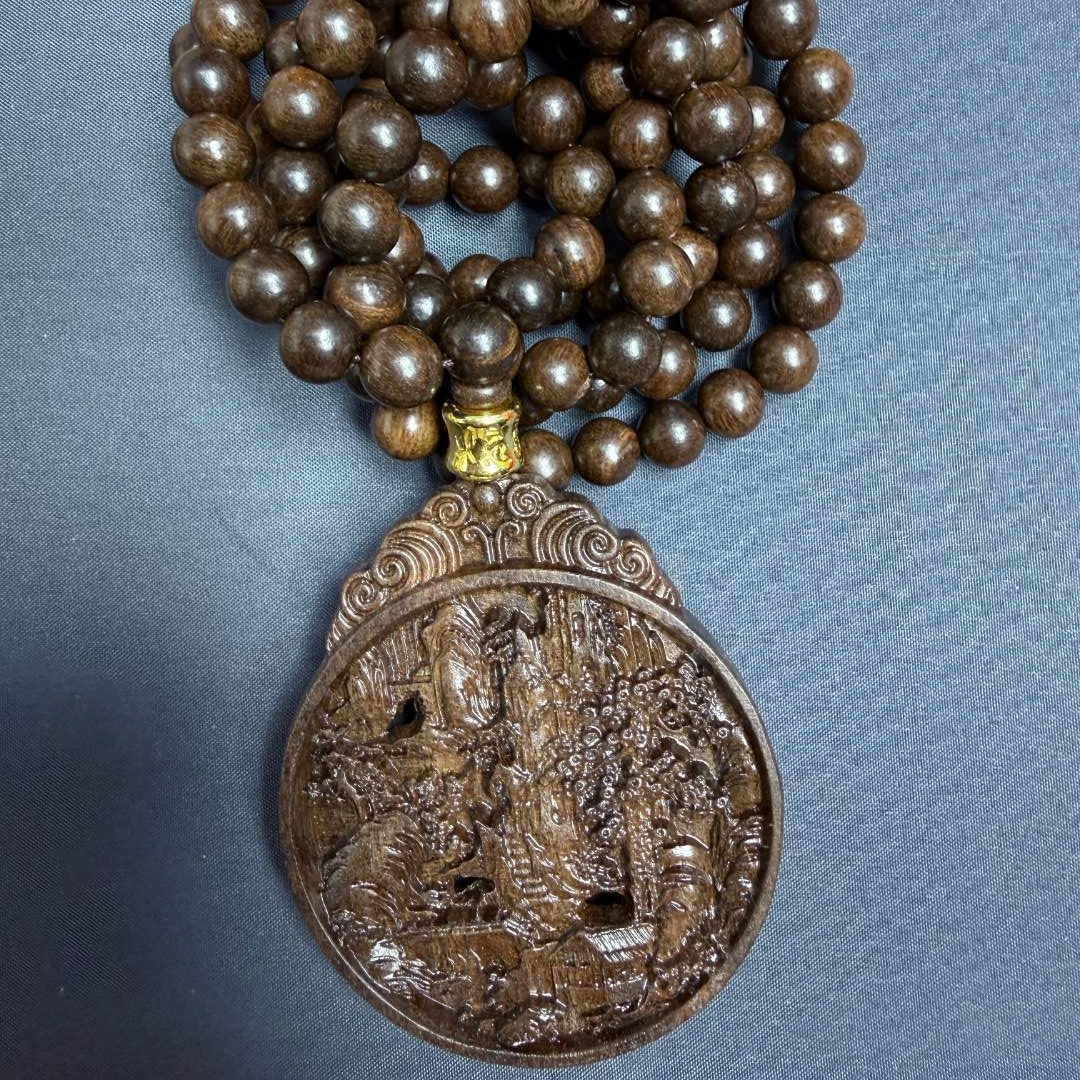 增香沉香木【沁韵精选】吊坠CX项链CK124