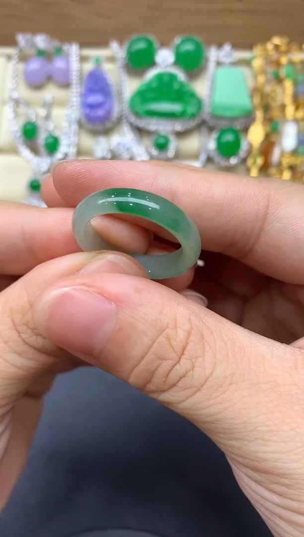 翡翠戒指未镶嵌231-中国好珍宝