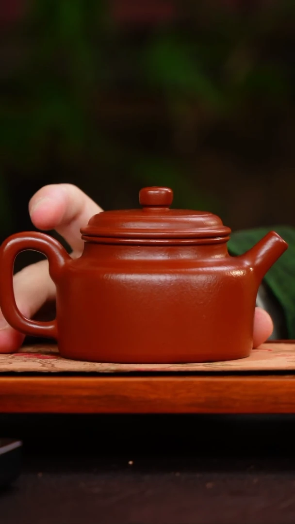 茶壶紫砂德钟 大红袍