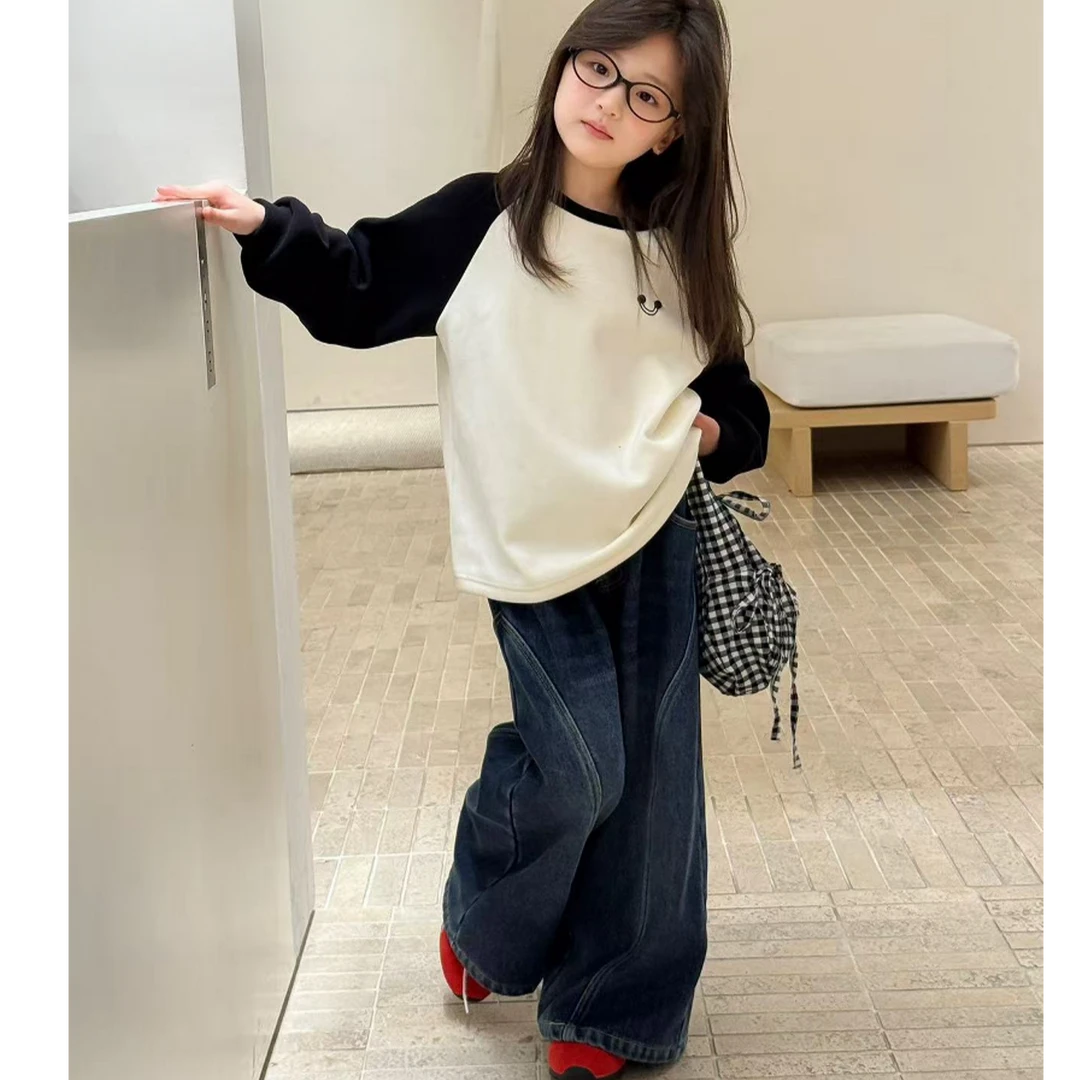 LXL-  88336  高货插肩纽扣笑脸打底衫