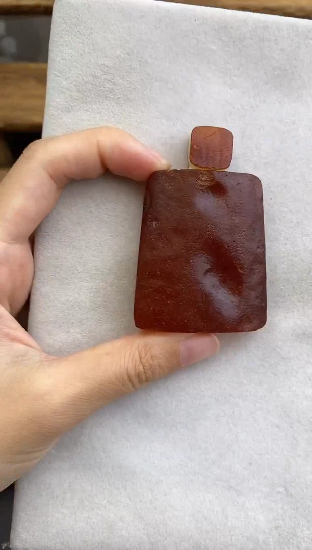 定制琥珀未镶嵌10722029-吊坠