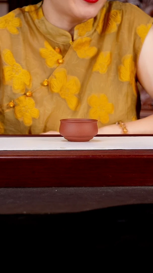 茶壶紫砂YZGT17458黄龙正砂-坐禅杯（底槽清）