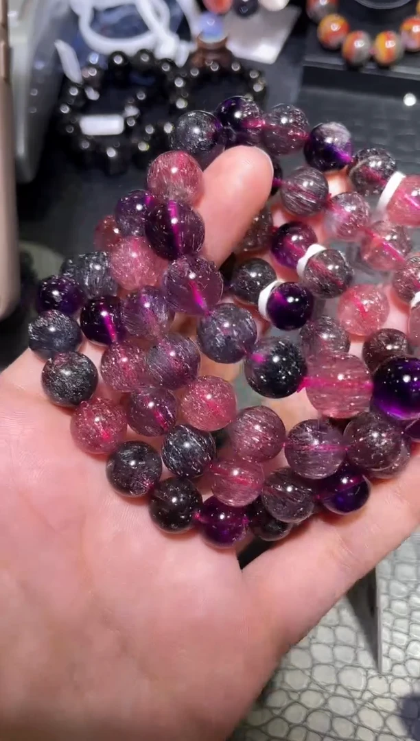 【闪购商品】水晶手链未镶嵌超七单圈A11（多样性发其一）