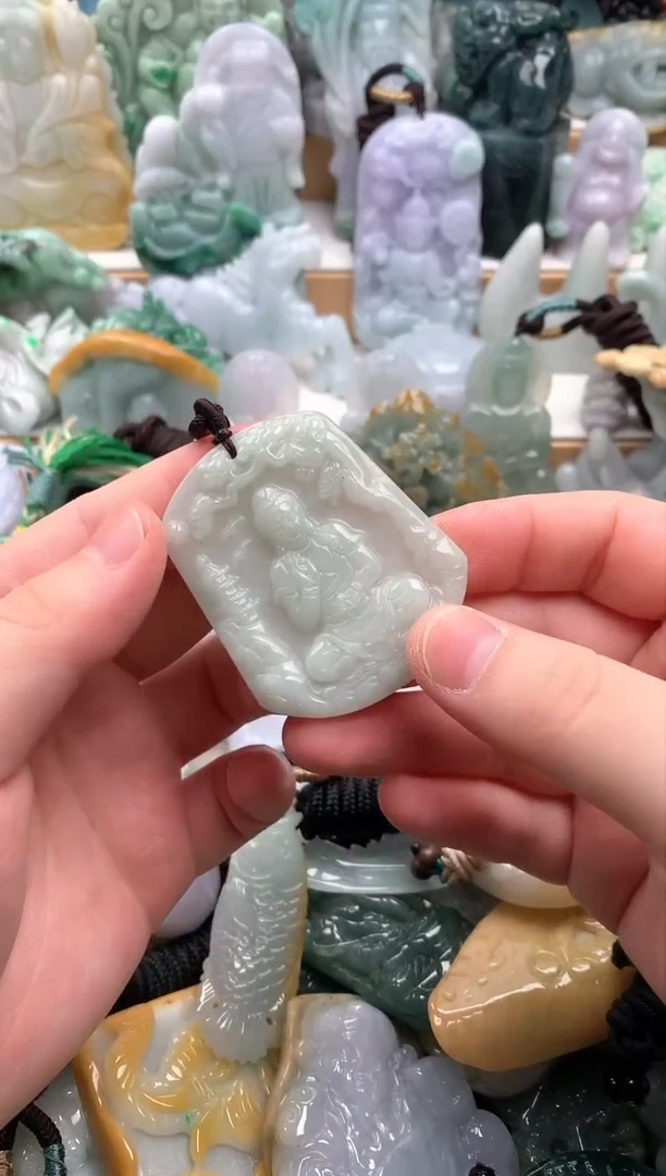 吊坠(不含链)未镶嵌翡翠1