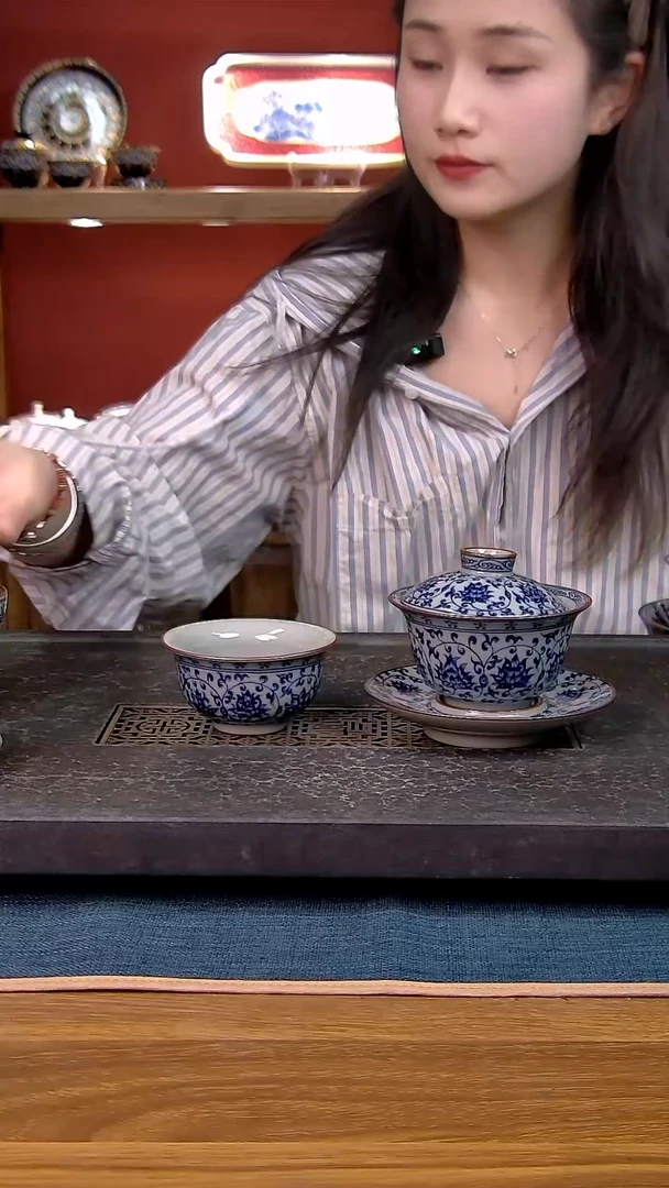 简装家用款2件套 老陶泥开片纹陶瓷茶具