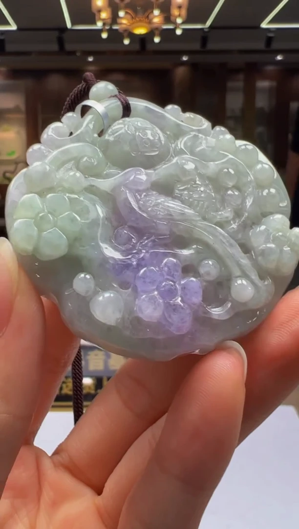 翡翠未镶嵌颈饰DY2025-7-9-35