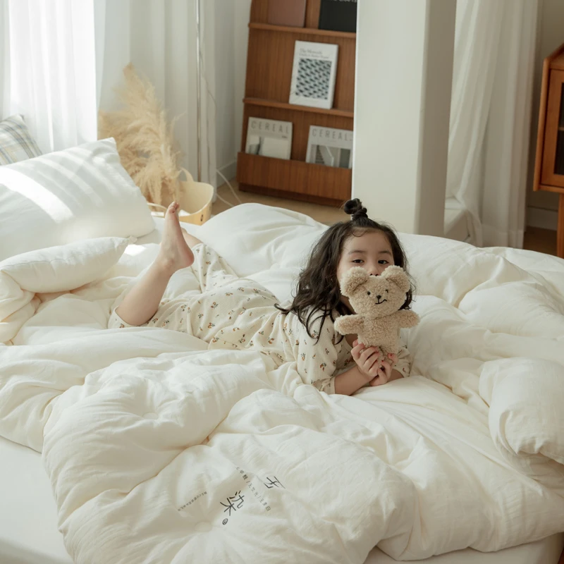 JMY-无染华夫格A类母婴级被子