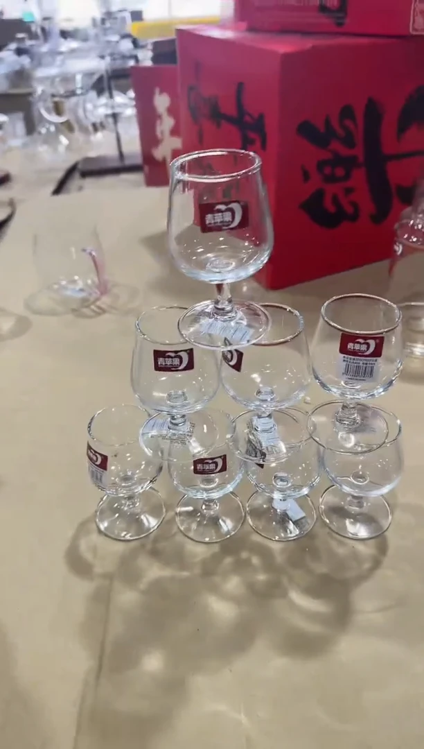 【闪购商品】玻璃无盖款青苹果闪购价8只