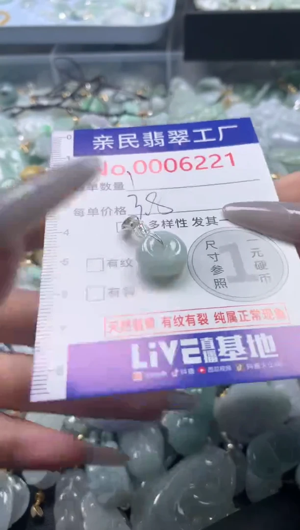 颈饰未镶嵌翡翠6221