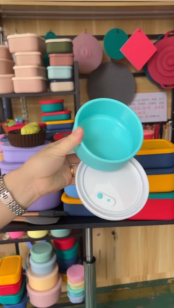 硅胶绿底白盖-300排气圆盒