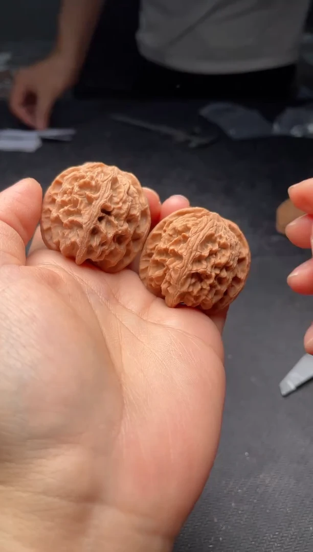 把件文玩核桃w242  苹果园 4尺