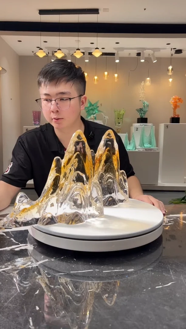摆件巴比特美学 金山一组