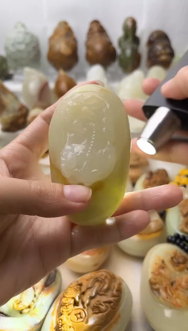 石材古青石棉纹正常不退换貔貅