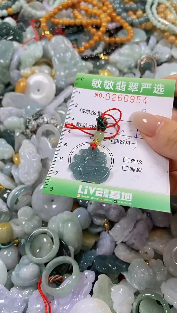 翡翠未镶嵌颈饰闪购0260954多样性发其一