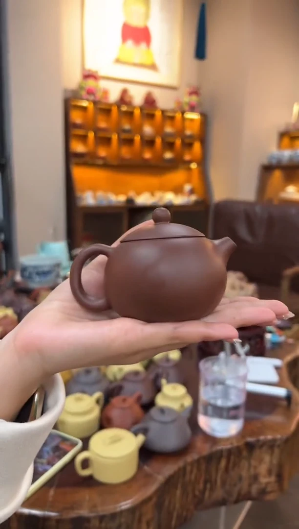 【闪购商品】紫砂茶壶【头哥手工壶】西施底槽清