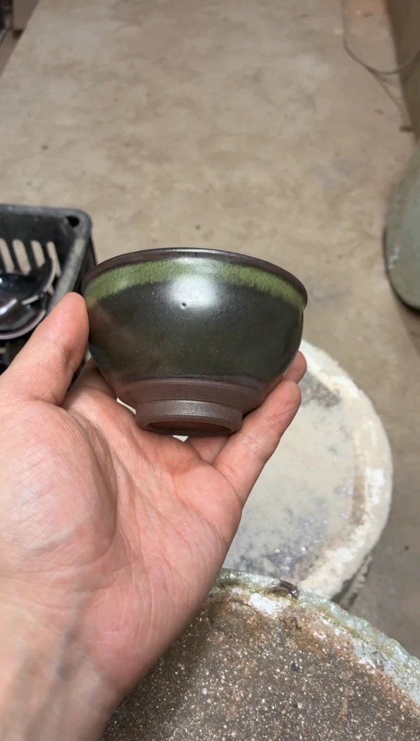 茶盏真柴烧建盏换点柴火