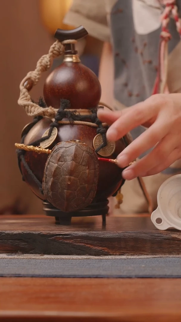 130号精品大漆葫芦防腐防渗装水茶酒