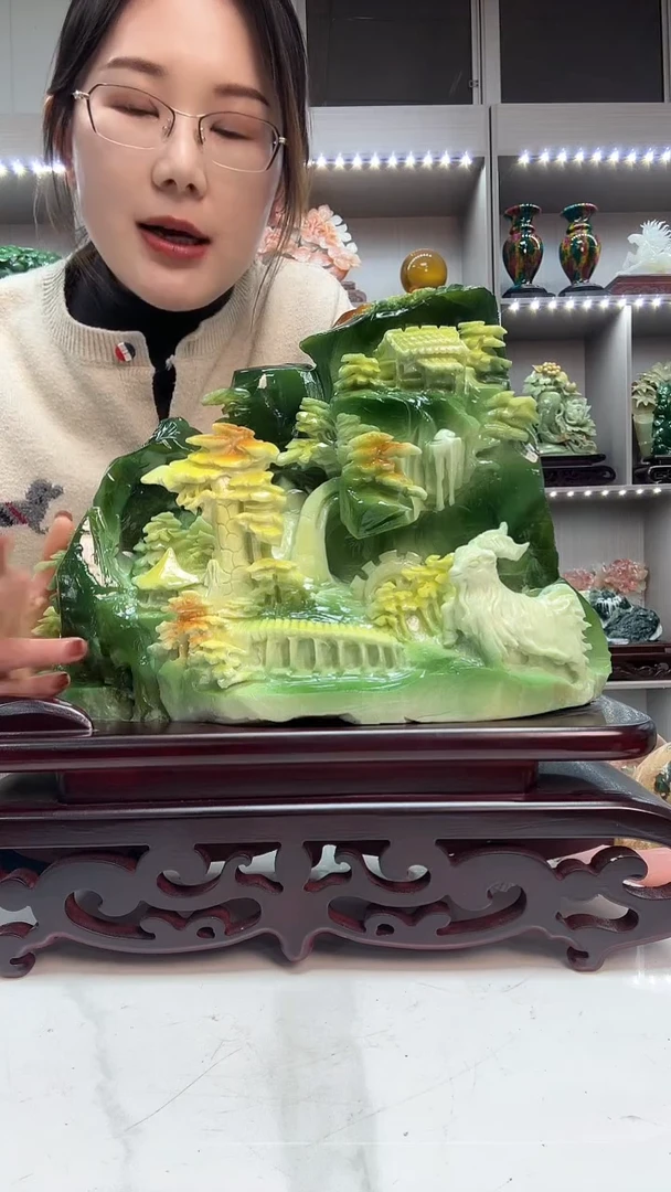 石材天然石材高端家居摆件