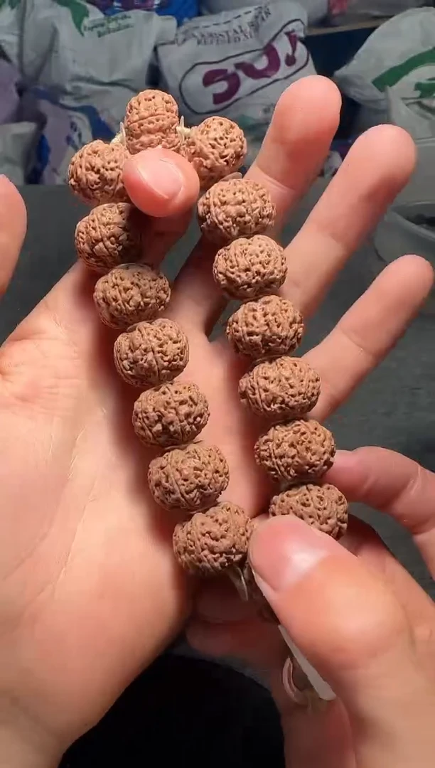 手串金刚菩提毕业级细纹满天星六瓣19-mm