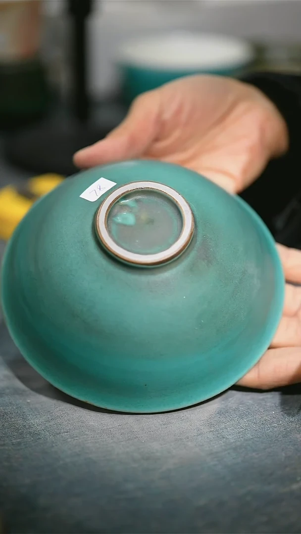 【闪购商品】碗浪鬼柴烧釉绘柴烧