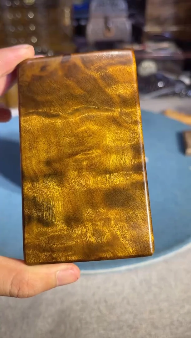 乌木类成套家具阴沉烟盒16