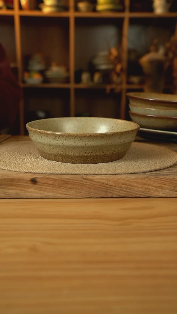 奶奶系列的9英寸螺纹直筒盘1个