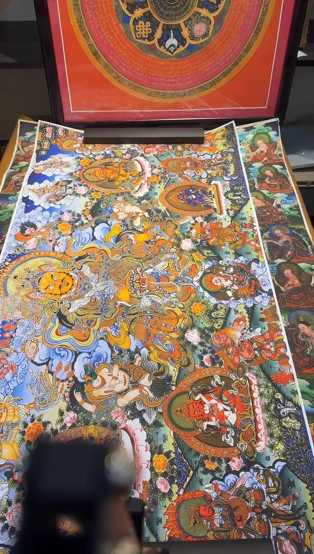 装裱画财bao天王