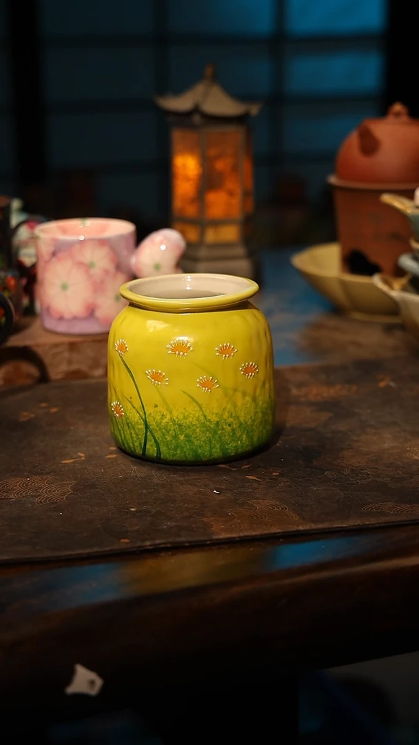 陶瓷景德镇高温釉下彩手工手绘款式