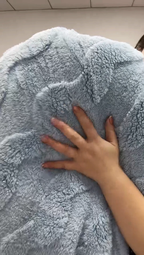 法兰绒2.2x2.3面料尺寸主播介绍为准