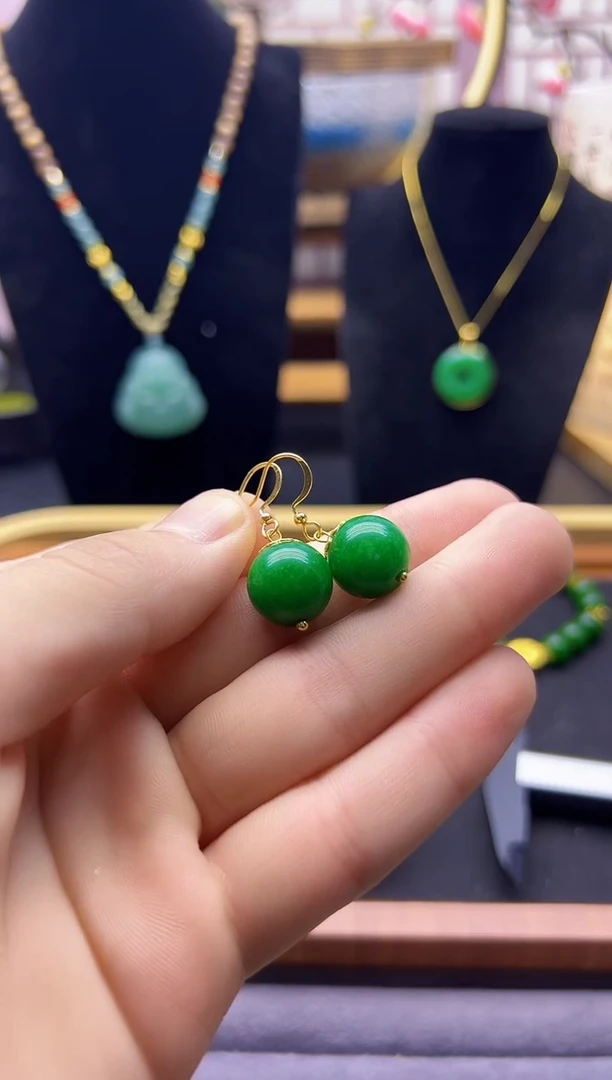 【闪购商品】翡翠颈饰14K金镶嵌11.311.311.3