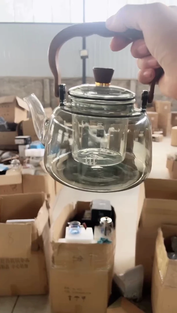 高硼硅玻璃泡茶壶