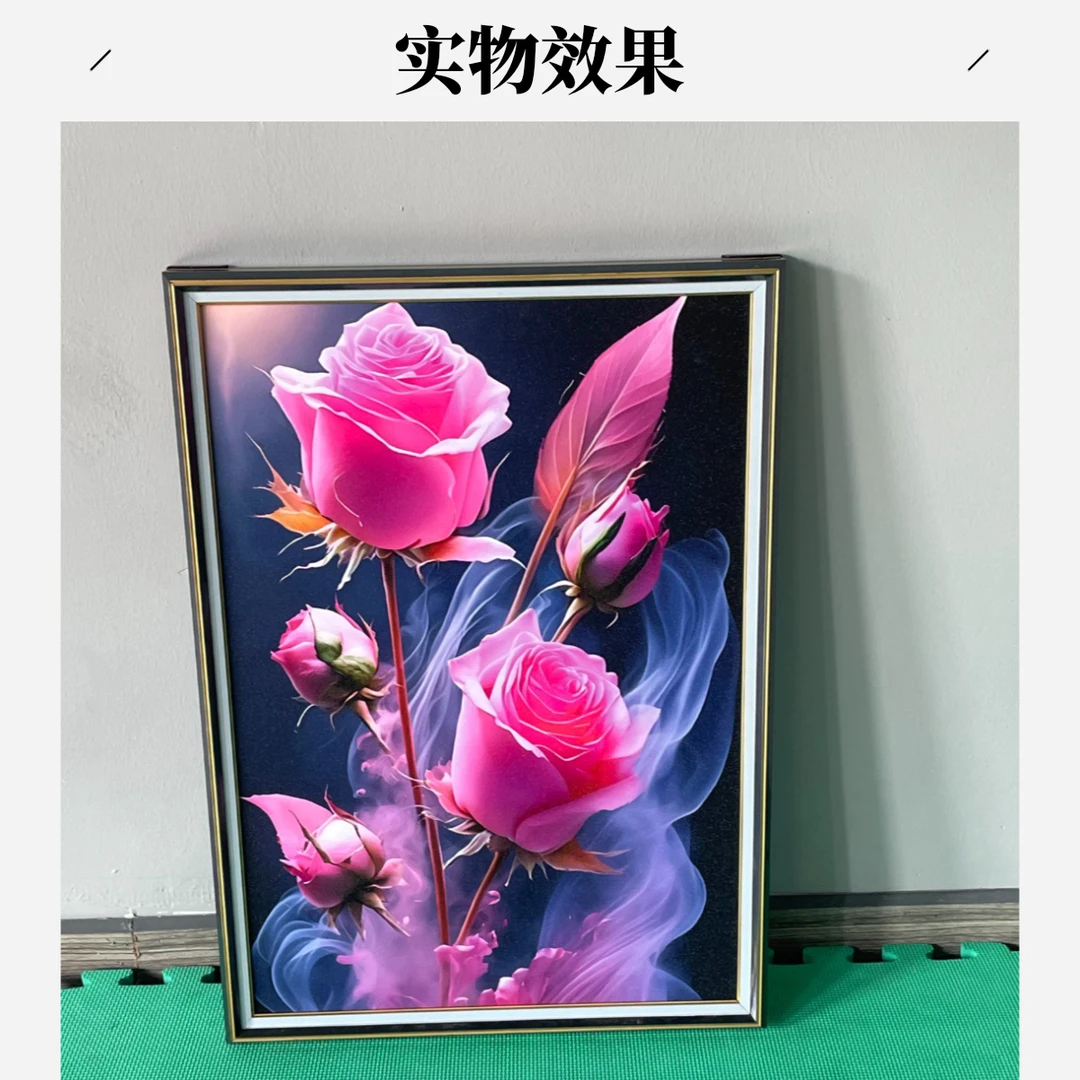 【柚居】A15现代轻奢黑白灰中古风客厅沙发玄关走廊餐厅卧室装饰画