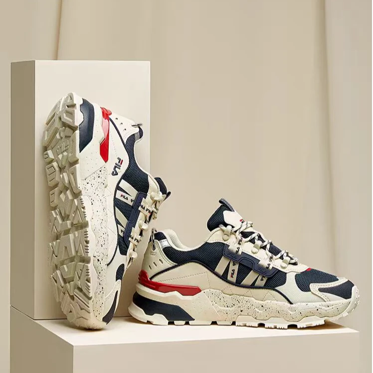 FILA/斐乐女鞋男鞋TREK满天星早秋穿搭时尚运动老爹鞋F12W134155