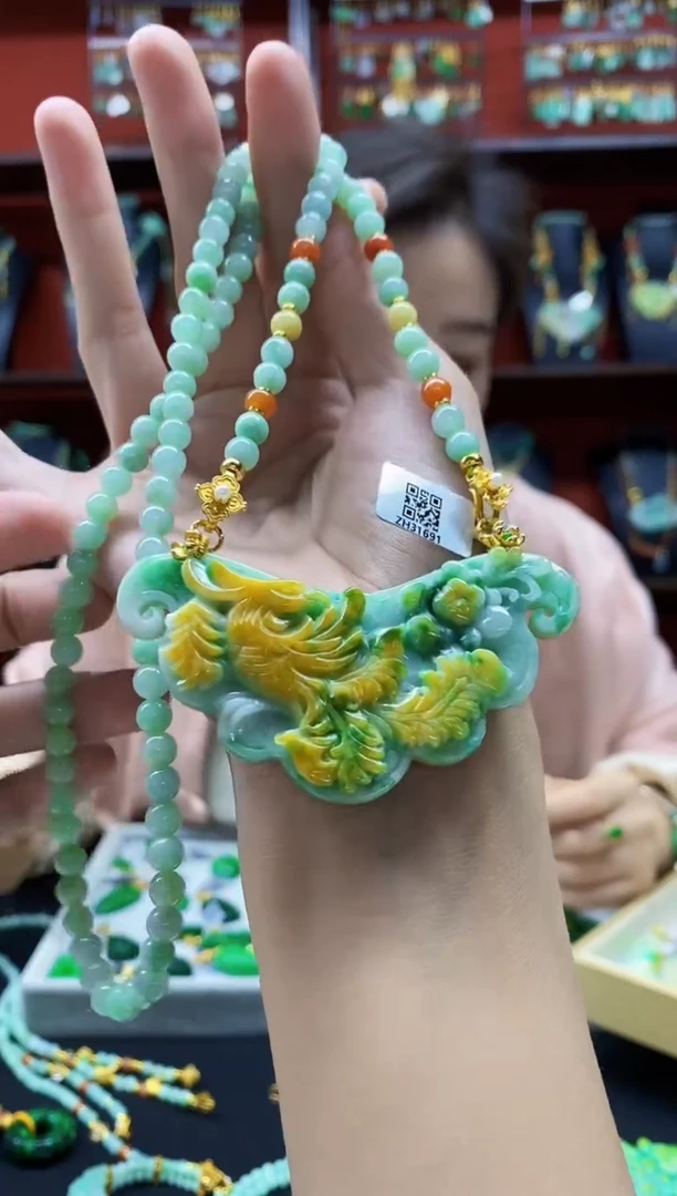 颈饰未镶嵌翡翠翡翠吊坠