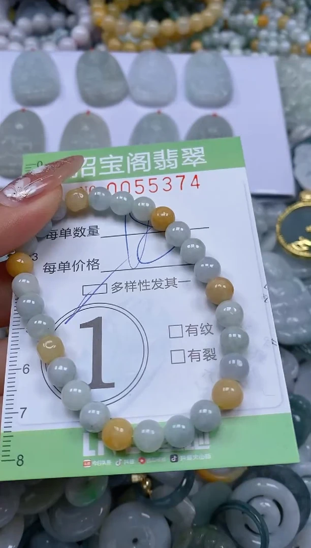 【闪购商品】翡翠颈饰未镶嵌闪购商品55374多样性发其一